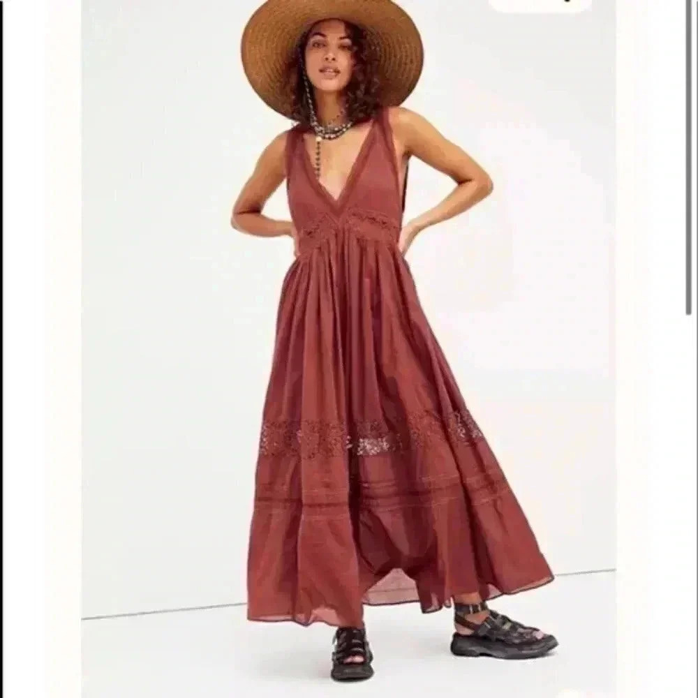 Free People Carla Lace Dress